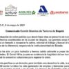 Comunicado Cómite Gremios de Turismo