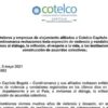 Comunicado Cotelco Bogotá