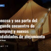 Sea parte del segundo encuentro de Glamping y nuevas modalidades de alojamiento